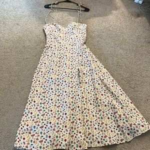 Reformation Nebraska Dress in Supermarket Sweep Size 6. Worn one time.